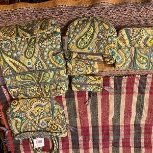 Very Bradley lemon drop pattern lot